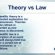 Theory vs. law