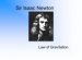 Isaac Newton law of Gravitation