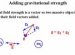 What is gravitational field strength?