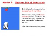 Newtons law of Gravitation