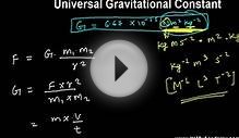 Dimensional Formula of Universal Gravitational Constant