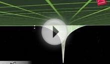 Earth and Moon Gravity Well Comparison