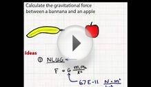Example: Newton’s Law of Universal Gravitation