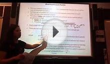 Gravitational Field Strength part 1