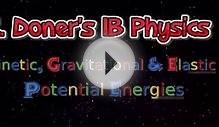 IB Physics: Kinetic, Gravitational and Elastic Potential