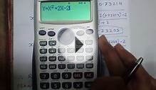 Newton Raphson Method on Casio fx-991ES Calculator