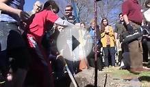 Scene@W&M: Planting the Newton tree