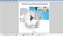 Universal Gravitation - Gravitational Force & Q01